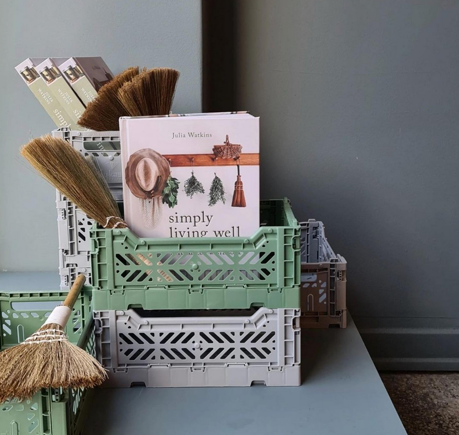Petite caisse pliable taupe