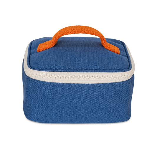 Sac à lunch mini zip cube / cobalt bleu