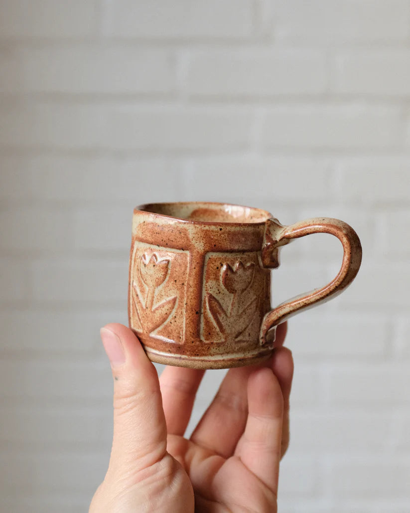 Tasse espresso Minipott tulipe