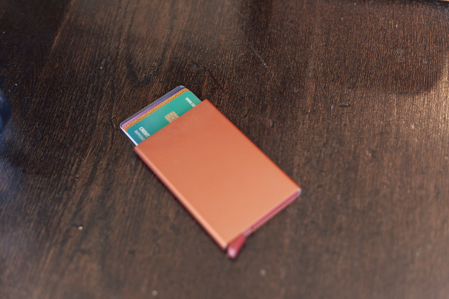 Porte-cartes Secrid rose