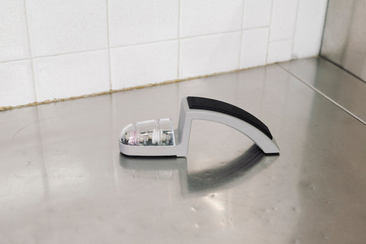 Aiguiseur avec pierres pré-alignées pour couteaux Global