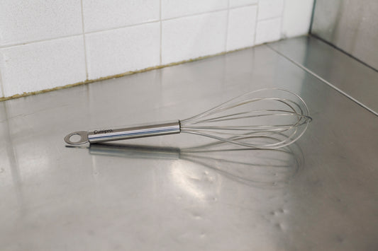 Fouet ballon avec tiges en silicone 10po