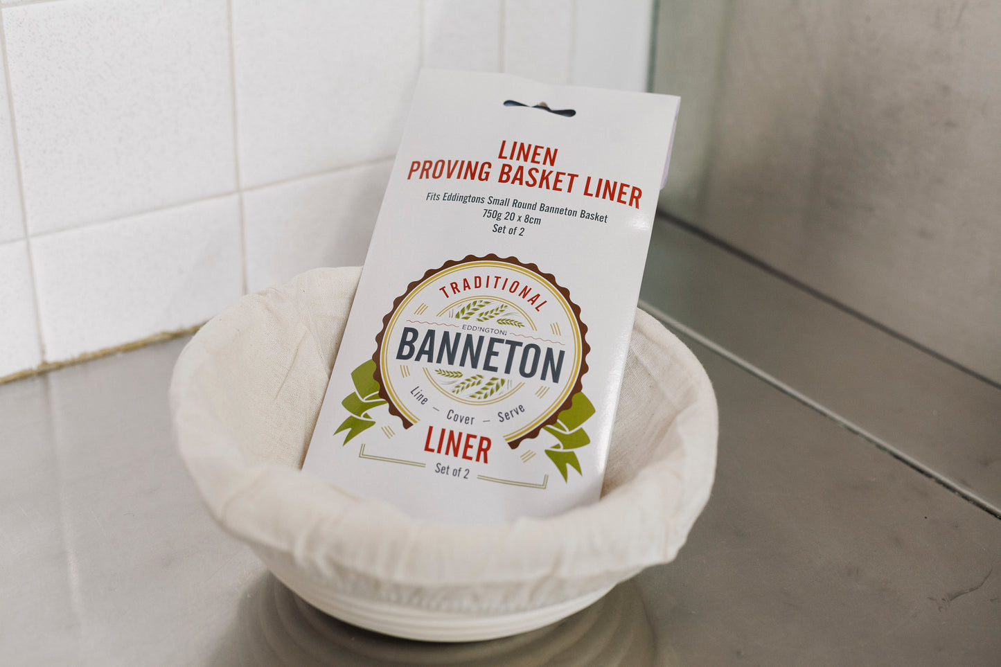 Duo doublures à banneton rond 750gr