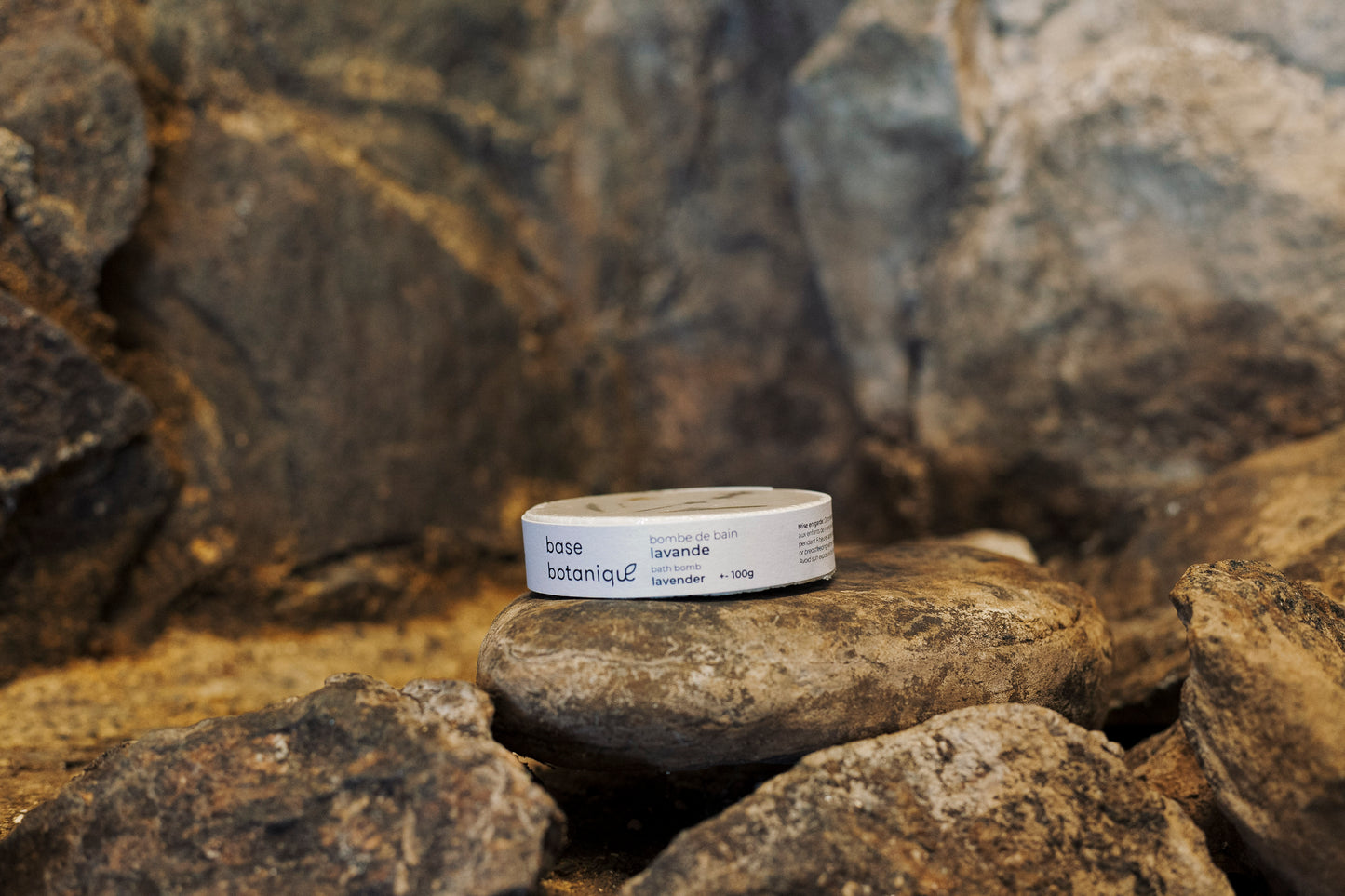 Bombe de bain lavande