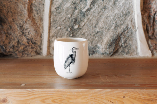 Gobelet animaux Cindy Labrecque 475ml Grand Héron