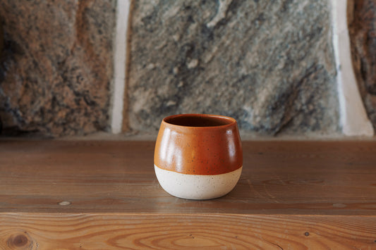 Grand gobelet Hoya caramel