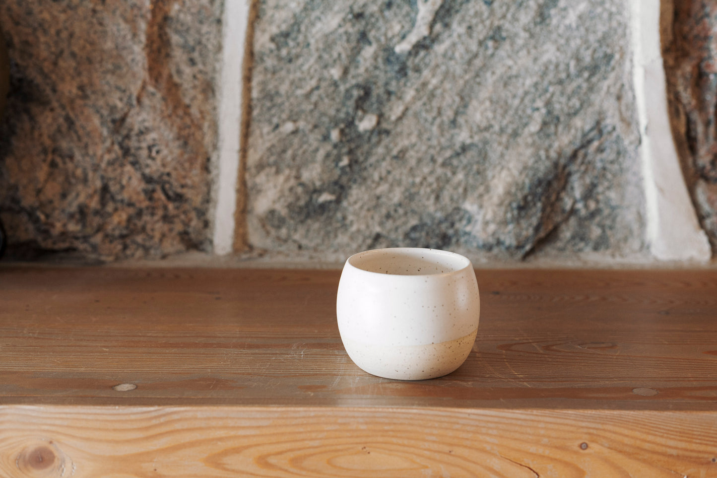 Petit gobelet Hoya blanc