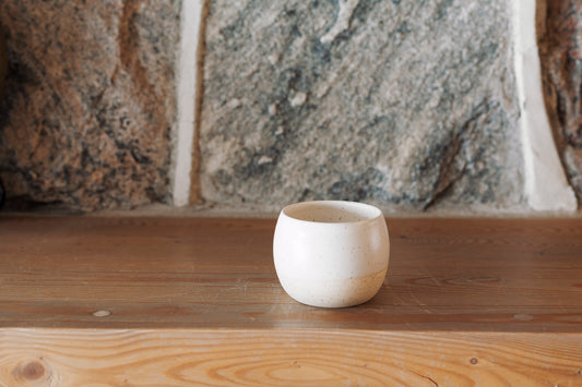 Petit gobelet Hoya blanc