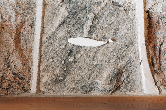 Petit béluga en verre