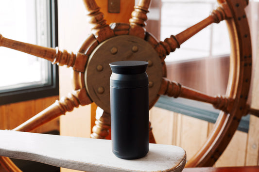 Tasse de transport Kinto 350ml Noir