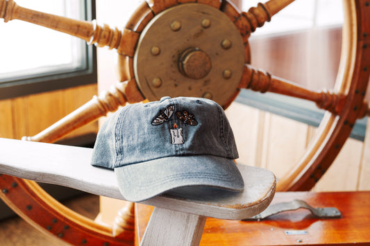 Casquette Fatal Attraction Moths | Casquette brodée pour papa