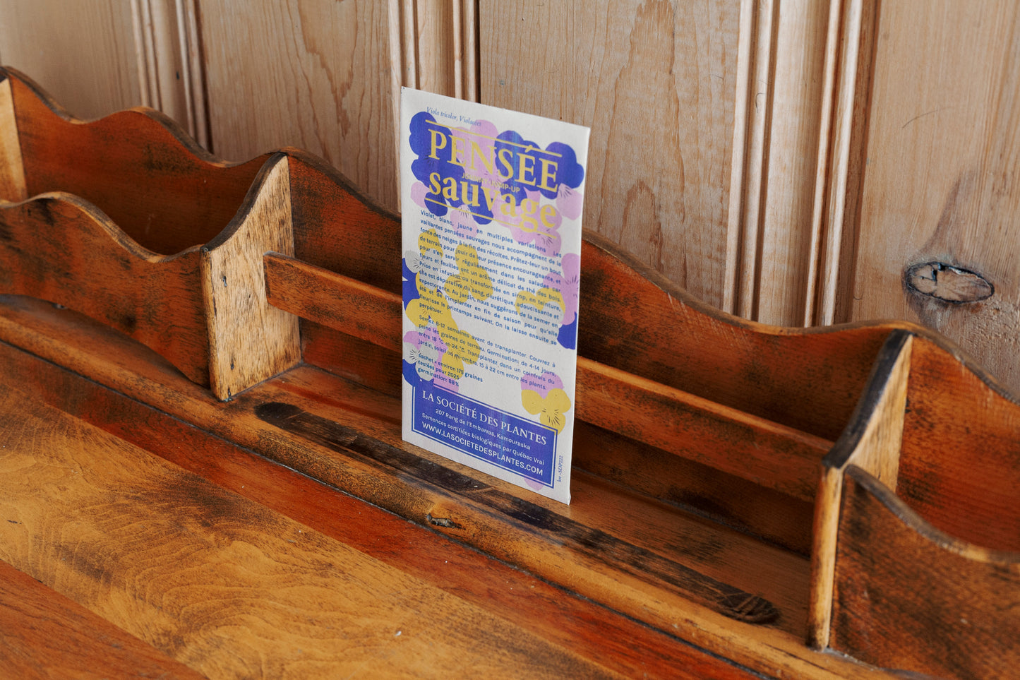 Sachet de pensée sauvage bio