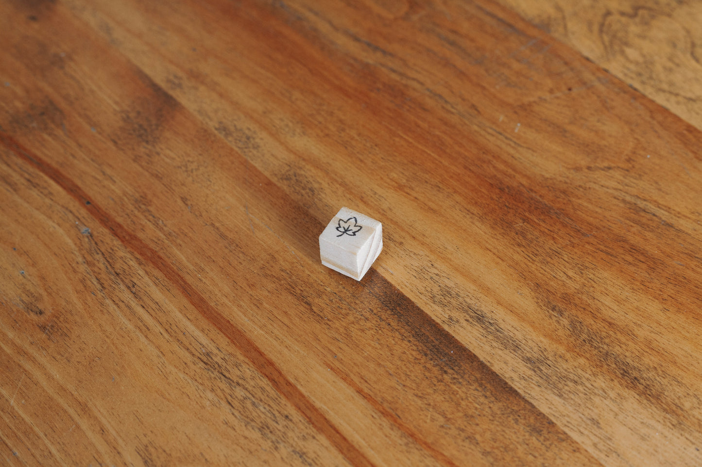 Mini estampe feuille d'érable