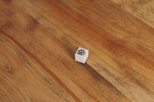 Mini estampe patte de chien