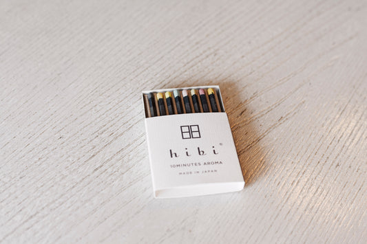 Bâtonnets d'encens hibi edition spécial assortiment de 8 parfums
