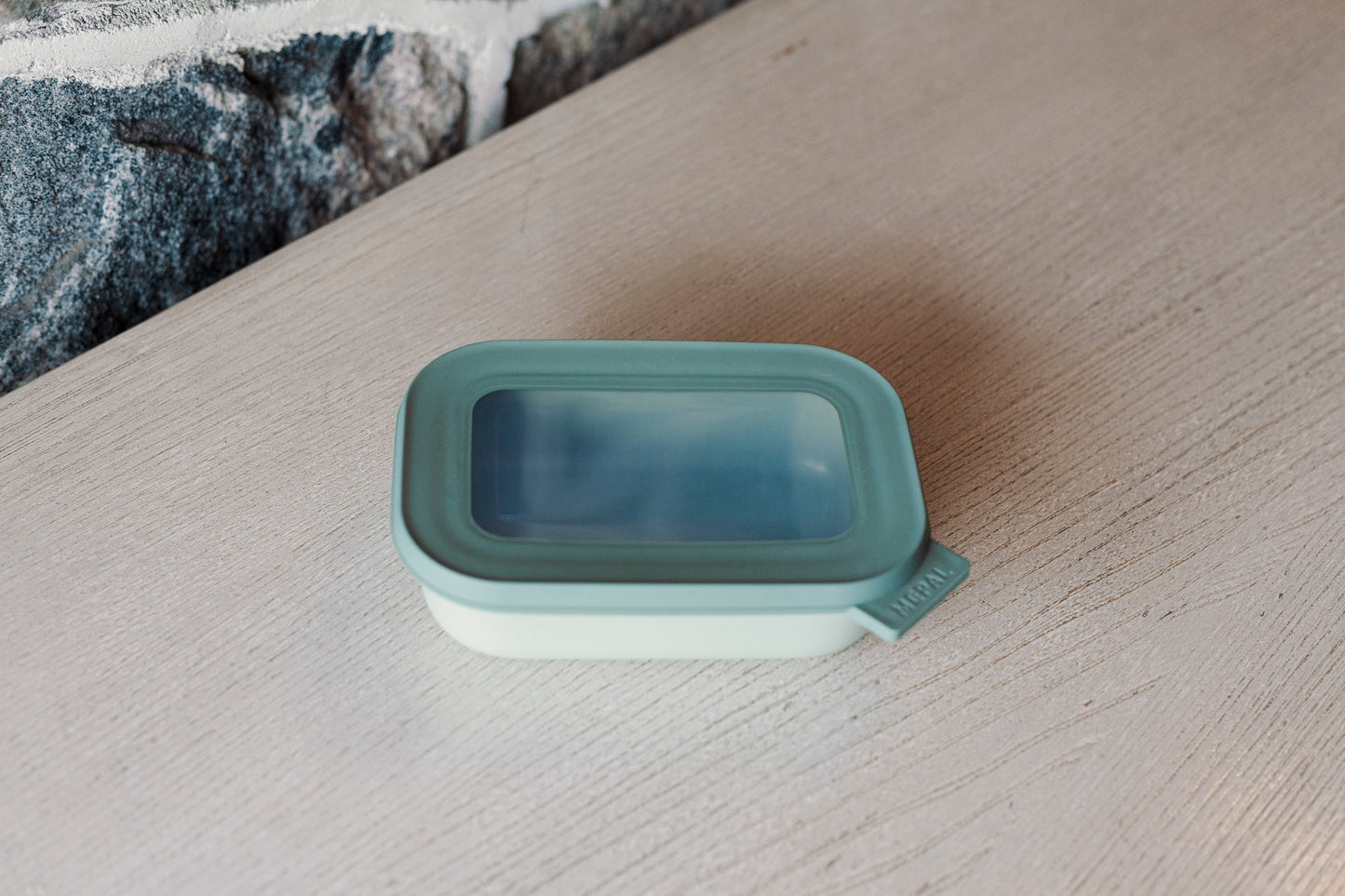 Plat rectangulaire Mepal 500 ml/17 oz sauge nordique