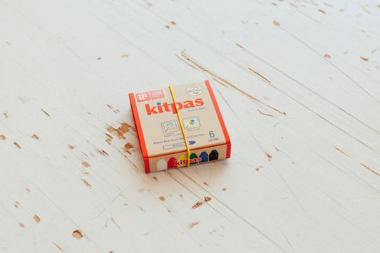 Kitpas boite de 6 crayons cire