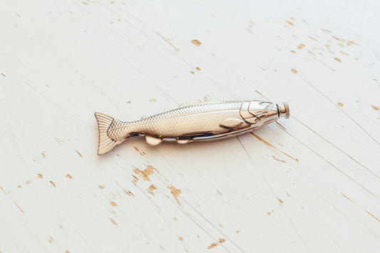 Flasque poisson en inox
