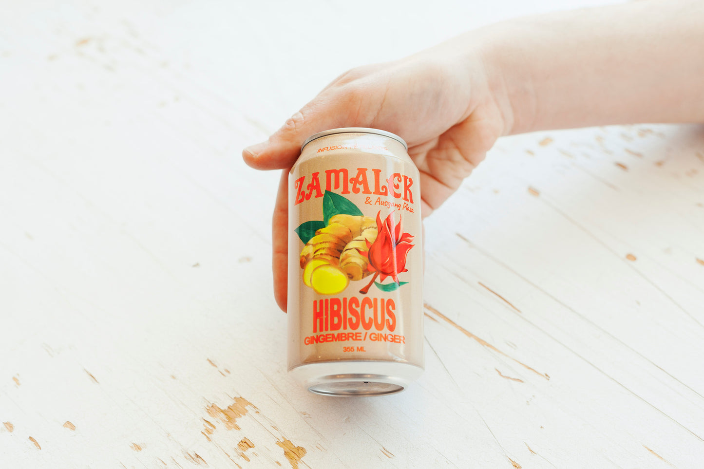 Zamalek Jus d'hibiscus & gingembre pétillant