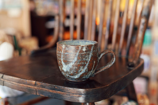 Mug rond minéral terre