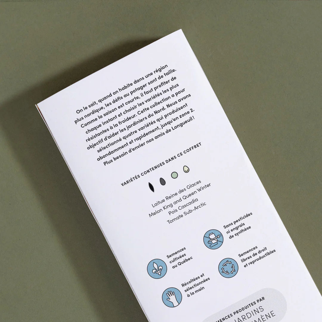 Coffret de semences - Collection Nordique
