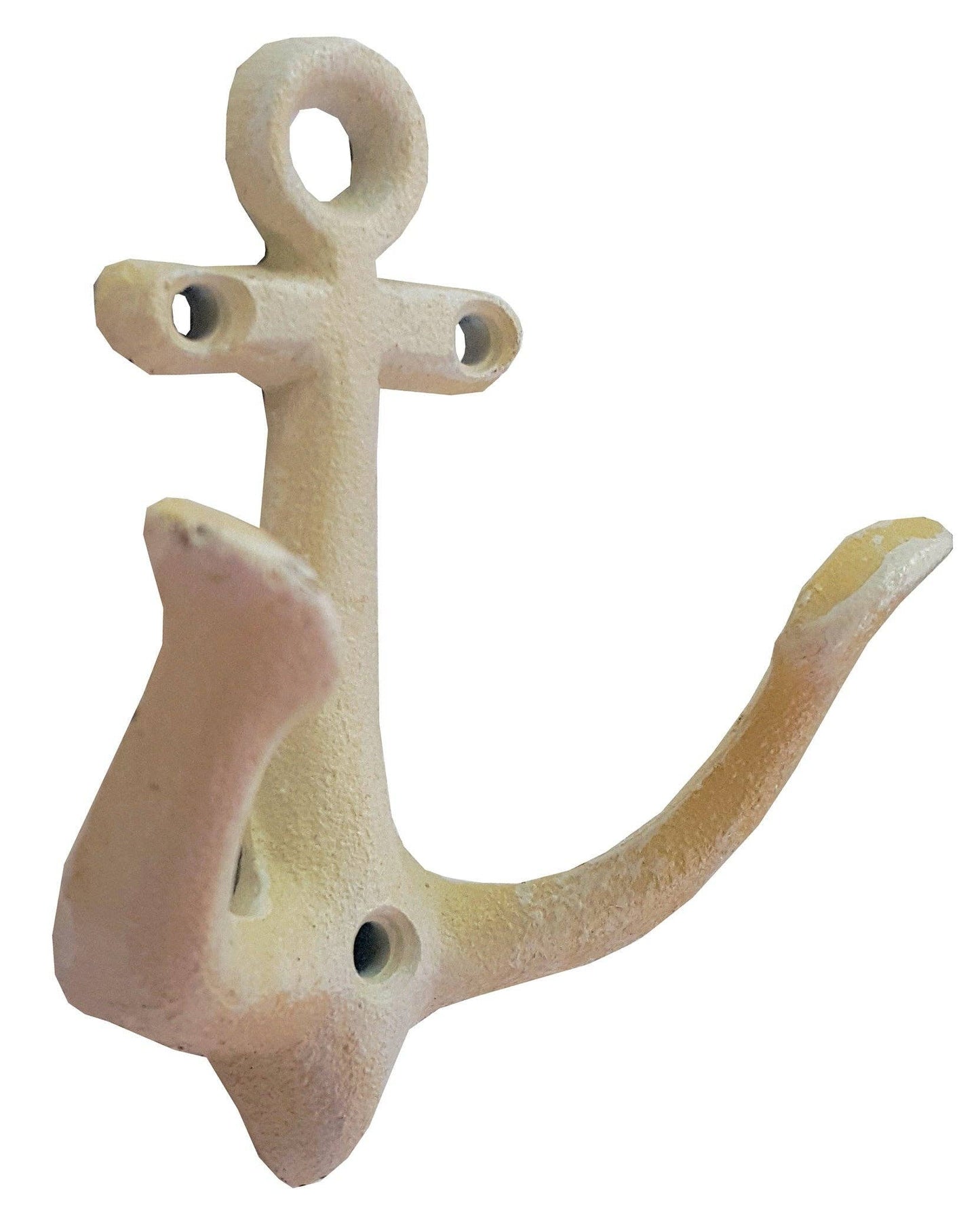 crochet ancre de bateau blanc