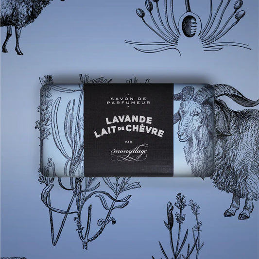 Barre de savon lavande et lait de chèvre