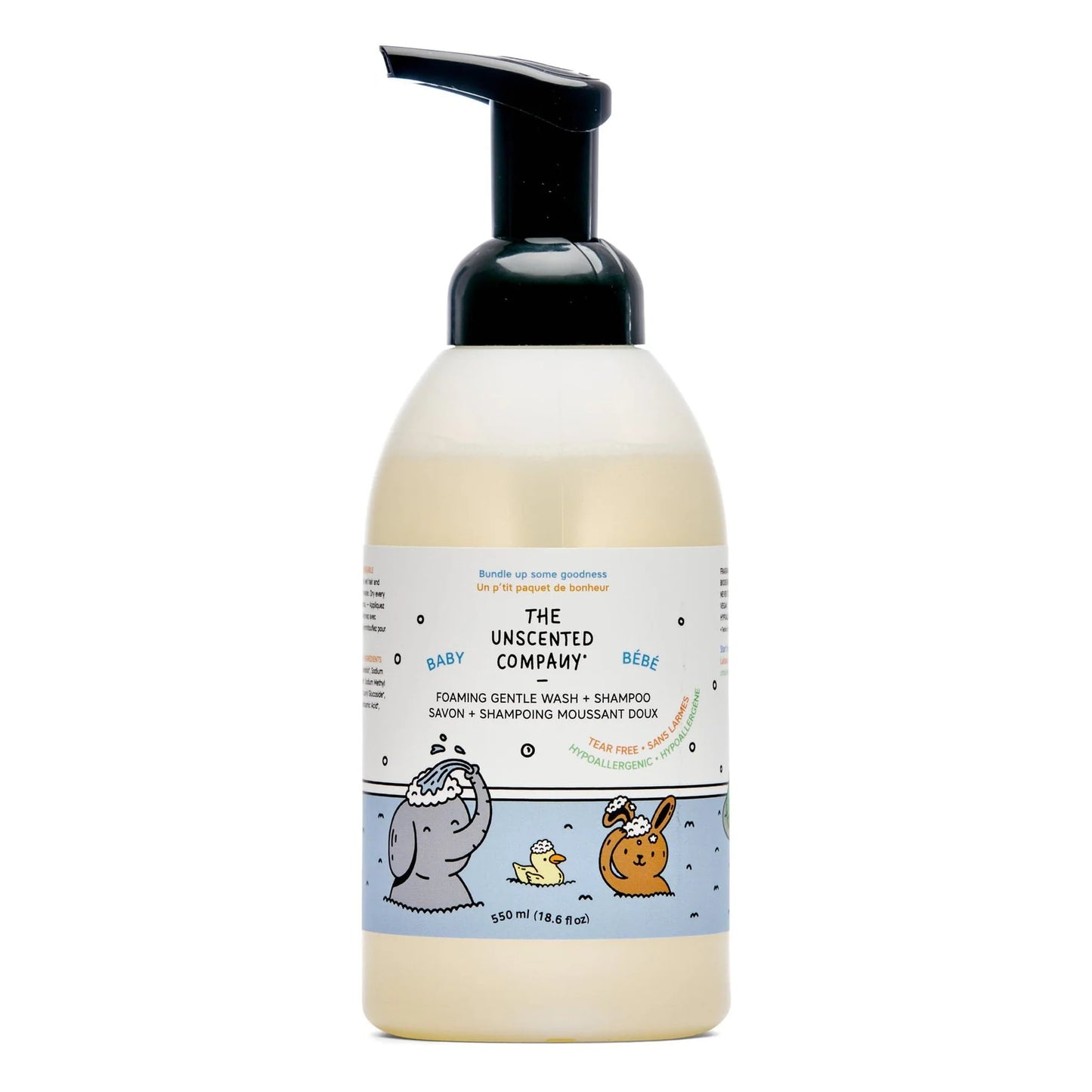 Savon & Shampoing moussant doux pour enfants 550ml