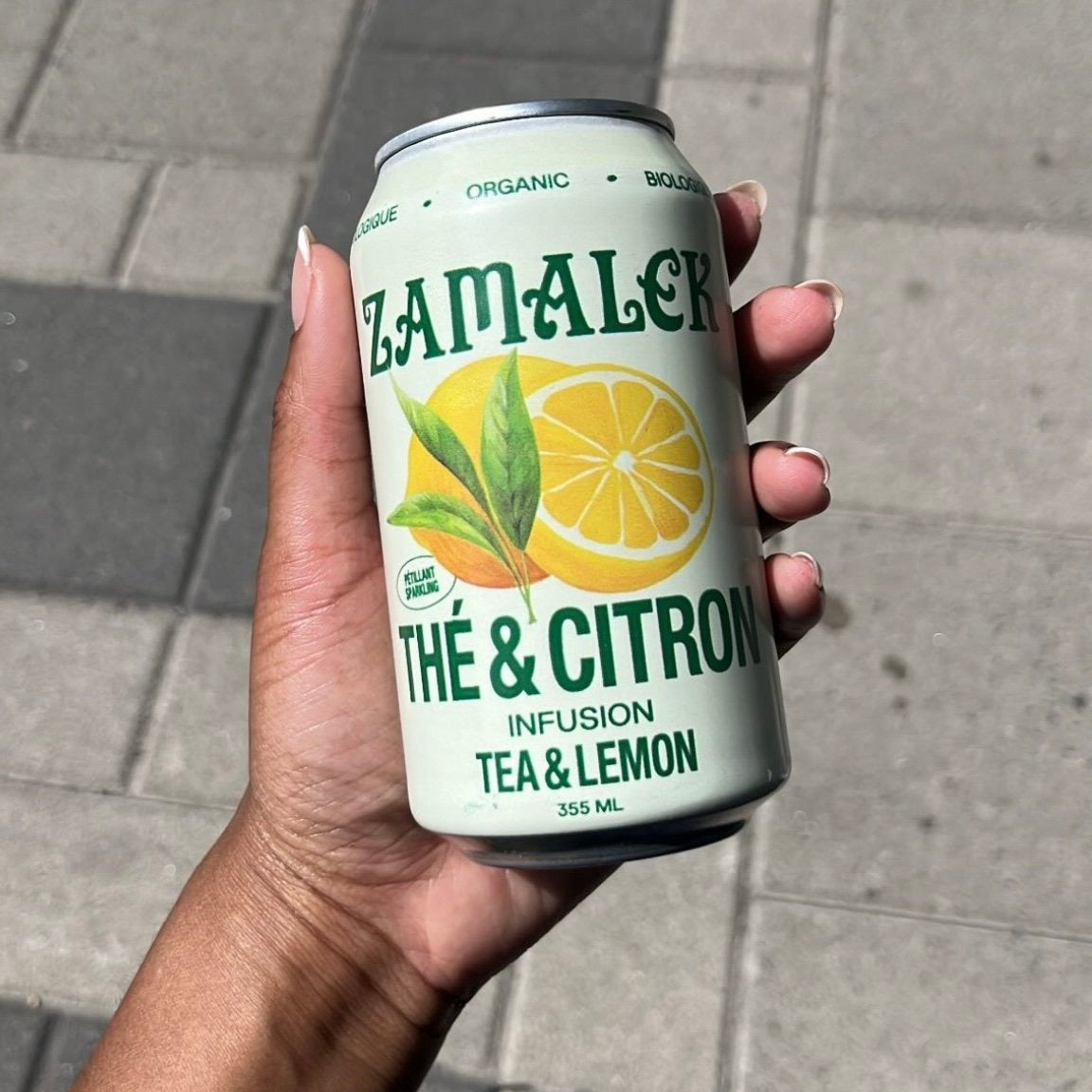 Zamalek Thé Glacé au citron et hibiscus